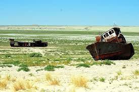 The Blue Eye of the Yellow Desert: The Aral Sea