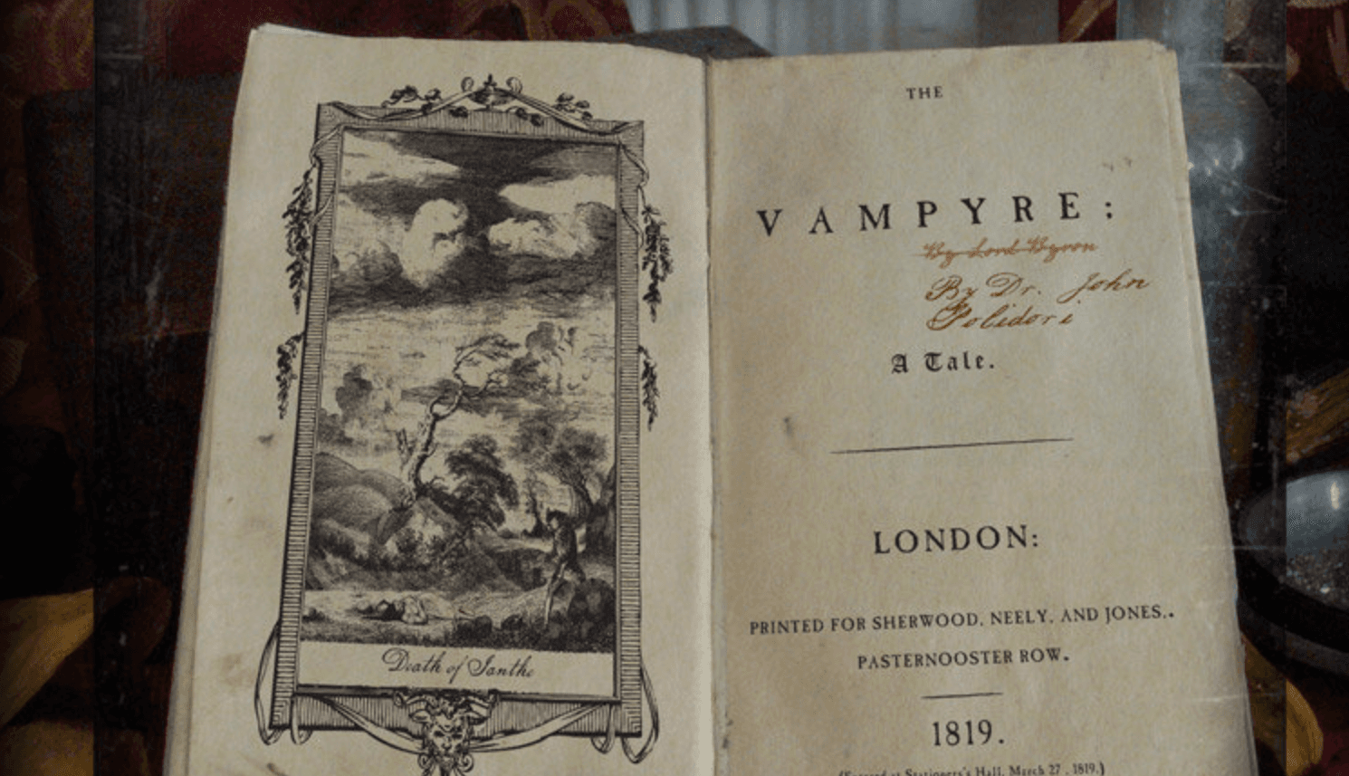 Drakula'dan Önce O Vardı: Polidori'nin Vampyre'i